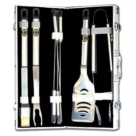 NFL New Orleans Saints 8-Piece Barbecue Set