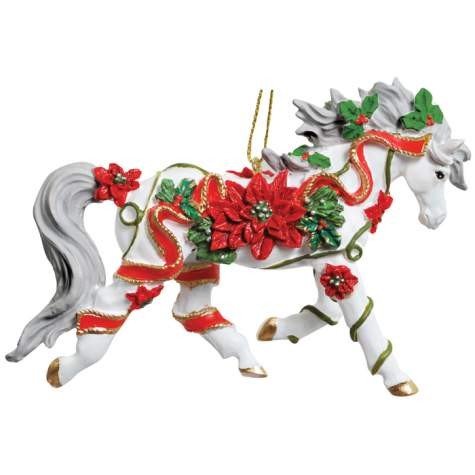 Horse of a Different Color Poinsettia Arabian Horse 2.75
