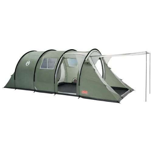 Coleman Coastline Deluxe Six Man Tent - Green/Grey