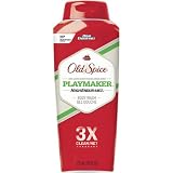 Old Spice High Endurance Playmaker Body Wash, 18-Ounce (Pack of 3)