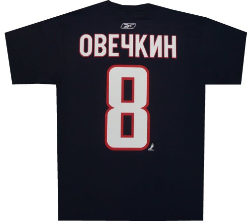 Washington Capitals Alexander Ovechkin Reebok Language Barrier Shirt