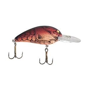 Bomber Model A Fishing Lure (Apple Red Crawdad, 2 1/8-Inch)