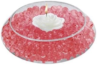 Color Water Pearls - Gel Vase Filler Deco Beads - 14gr Pack : Makes 6 Cups (Red)