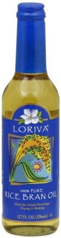 Loriva 12.7 Ounce Rice Bran Oil - 100 Percent Pure