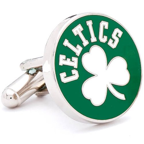 Retro Boston Celtics NBA Basketball Cufflinks Cuff Links
