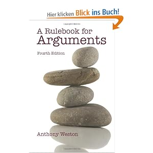 Rulebook for Arguments