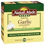Nature Made- Odorless Garlic 500 mg, 300 Tablets