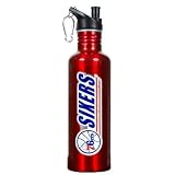 Portland Trail Blazers 26 oz. Stainless Steel Water Bottle with Pop Up Spout (Red)