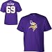 Reebok Minnesota Vikings Jared Allen Name & Number T-Shirt-Size: Medium