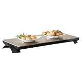Toastess TWT-40 Silhouette 1000-Watt Cordless Classic Stainless-Steel Warming Tray
