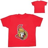 TODDLER NHL Ottawa Senators Comfortable Fit Short Sleeve T-Shirt / Tee - Red (Size: 4) at Amazon.com