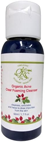 Organic Rosehip Skincare Organic Acne Clear Foaming Cleanser 50 ml/ 1.7oz