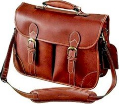 Korchmar Compact Disc Flap Brief - Brown