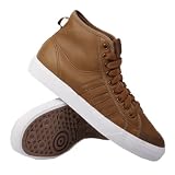 ADIDAS NIZZA HI CUIR FOURR&Eacute; [BRUN FONC&Eacute;]