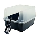 Iris CLH-12 Open-Top Litter Box with Shield and Scoop