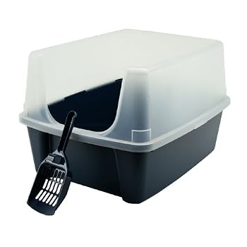 Set A Shopping Price Drop Alert For Iris CLH-12 Open-Top Litter Box with Shield and Scoop