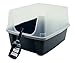 IRIS Open-Top Litter Box with Shield and Scoop