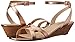 Nine West Women's Valaria Metallic Wedge Sandal