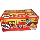 Pringles Variety Pack Potato Chips - 36 Individual Packs Snack Stacks