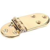 Icebox Hinges 3/8" Offset Brass