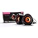 WESDAR Computer Speakers, 3.5mm USB Powered Subwoofer PC Speakers for Desktop Laptop Notebook, Pack of 2 (Orange)