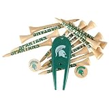Michigan State Spartans Golfer's Driver Tee Pack NCAA College Athletics