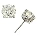 4.10cttw Round Diamond Stud Earrings EGL I-J/SI1-SI2
