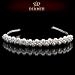 10397 Strass Diadem Tiara Brautschmuck Hochzeit