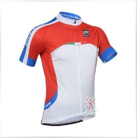 2013 santini Cycling Jersey Short Sleeve Only Cycling Clothing (M)