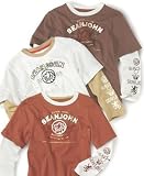 Sean John Little Boy Layered Logo T-Shirt