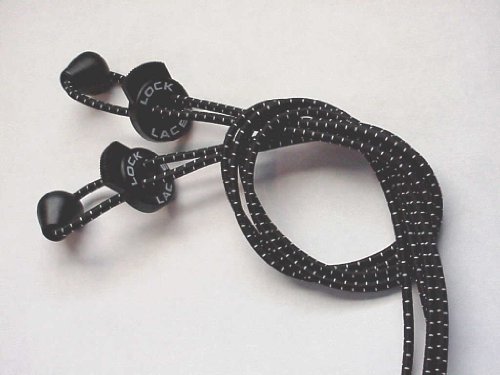 Lock laces - black