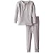 Burt's Bees Baby Baby Girls' Pajama Tee And Pant Set (Baby) - Heather Grey
