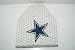 Dallas Cowboys Authentic Sideline White Vapor Beanie Hat Ski Skull Cap Lid Toque