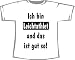 Sports : Bin Leichtathlet - das ist gut so; T-Shirt wei&szlig;