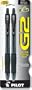 Pilot G2 Gel Ink Roller Ball Pens, 2-Pack, Black (31031)