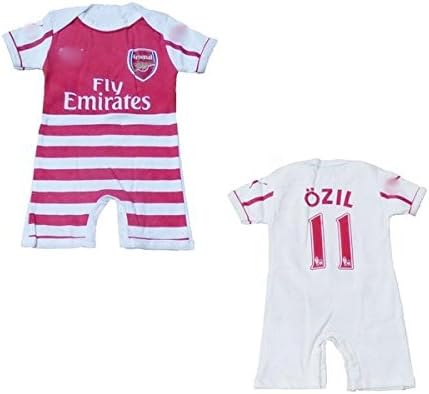 DIY Designs Arsenal Baby Soccer for 4-8 months (Red/White)