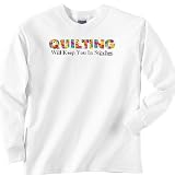 Quilting will keep you in stitches - Hobbies, Careers and Clubs Crew Neck Sweatshirt