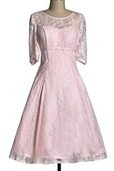 Sexy Charmeuse Elbow Length Sleeves Lace Short Homecoming Dress 