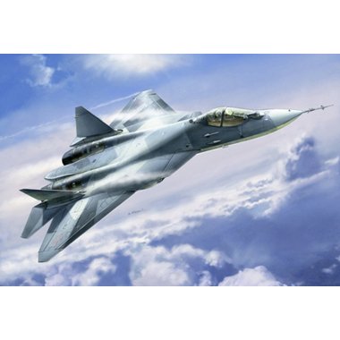 "1/72 Sukhoi T-50 Russian Stealth Fighter, New Tool"