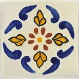 Mexican Tile - 4x4 Campeche Talavera
