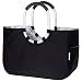 Solid Black Reisenthel Loop Shopper Insulated Tote Bag