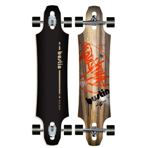 Longboard RAM Solitary schwarz/blau