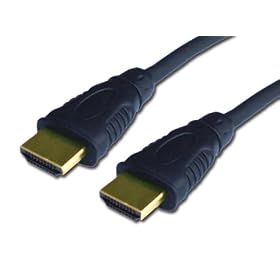 1.8M HDMI to HDMI Cable - Gold Connectors - For Use With HD TV's / Xbox 360 / PS3 etc