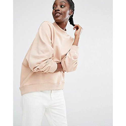 モンキ アウター パーカ＆スウェット Monki High Neck Sweatshirt Nude [並行輸入品]