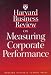 Books : Harvard Business Review on Measuring Corporate Performance