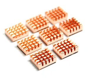 Cosmos Â® 8 PCS Copper VGA RAM Cooling Heatsinks cooler + Cosmos Cable Tie