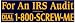 For An IRS Audit DIAL 1-800-SCREW-ME decal bumper sticker