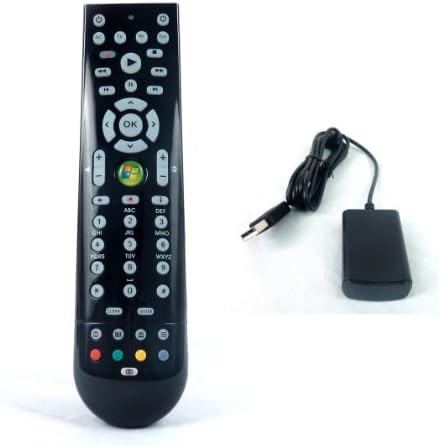 4 in 1 Programmable Fully Backlit MCE & XBox Remote with External USB IR Receiver