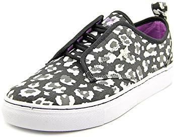 Creative Recreation GS Lacava Youth Girls Size 5 Black Canvas Sneakers Shoes