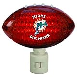Miami Dolphins Acrylic Football Night Light
